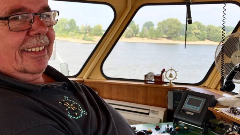 Jubiläum Reeser Personenschifffahrt: Ein Kapitän mit Leib und Seele