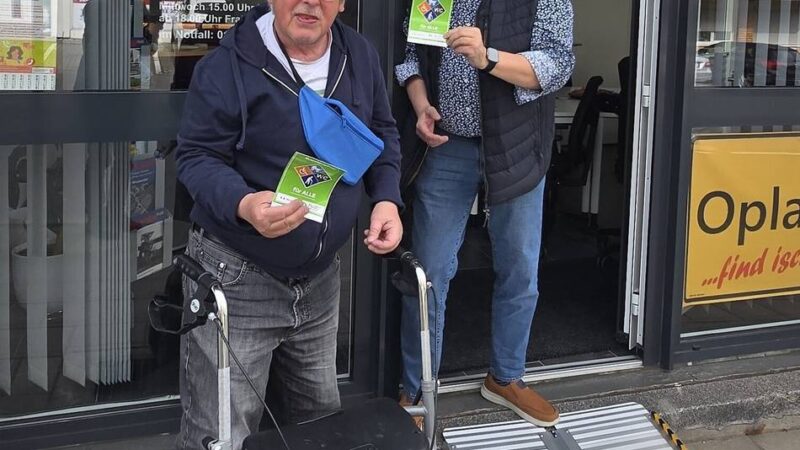 Teilhabe in Leverkusen: Auch ein Fraktionsbüro hat jetzt das „Barrierefrei-Siegel“