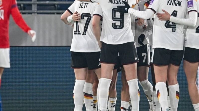 Sechs Punkte, 9:0 Tore, Gruppenerster: Effizient und variabel – DFB-Frauen überzeugen in WM-Quali