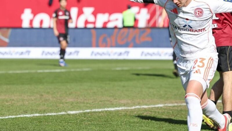 Schwarze Auswärtsserie beendet: Arbeitssieg in Nürnberg – Appelkamps Tor beschert Fortuna drei Punkte