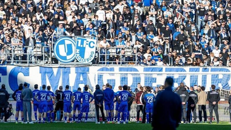 186.600 Euro Geldstrafe: Nach Randale bei Dresden-Spiel – Blocksperre für Magdeburg