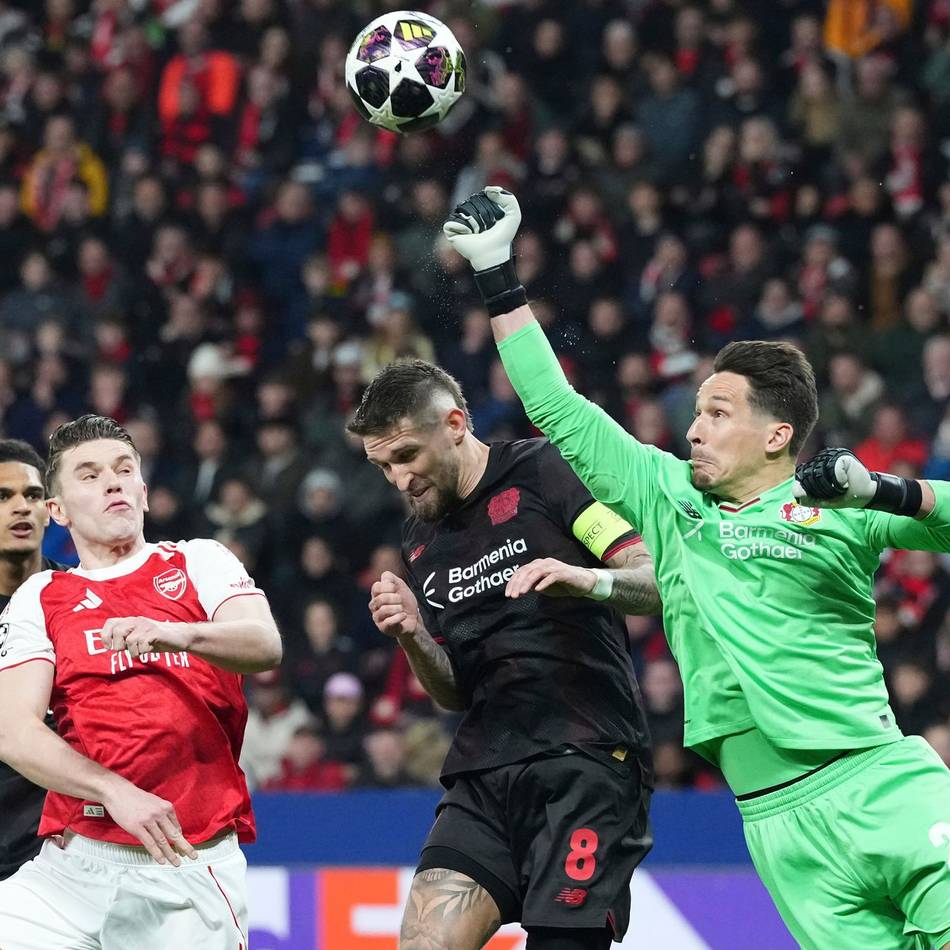 Flekken wieder fit, Blaswich in Topform : Bayer-Trainer Hjulmand lässt Torwartfrage vor Heidenheim-Spiel offen