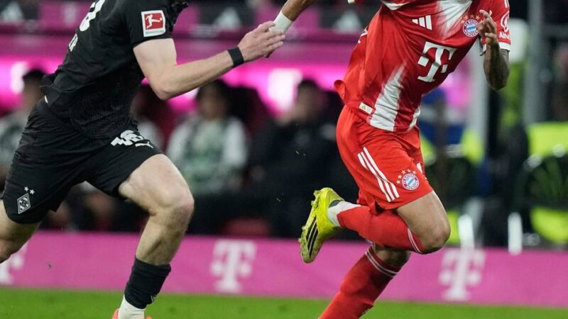 Wie im Hinspiel in Unterzahl: Gladbach kassiert klare Niederlage in München – und verliert Reitz