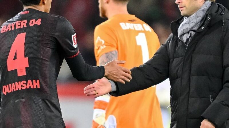 Bundesliga-Endspurt steht bevor: Rolfes ruft acht Finalspiele für Bayer aus