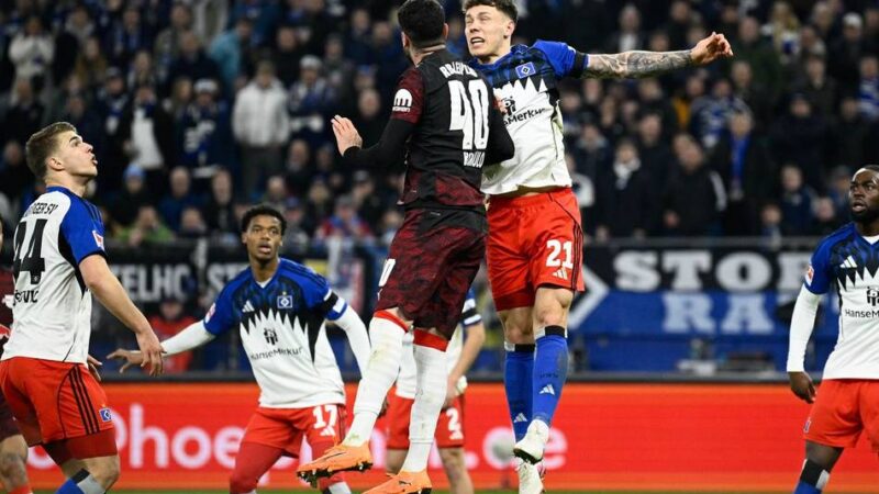 Wichtiger Dreier im Königsklassen-Rennen: Tennisbälle und Traumtor – RB Leipzig beendet Hamburger Heimserie