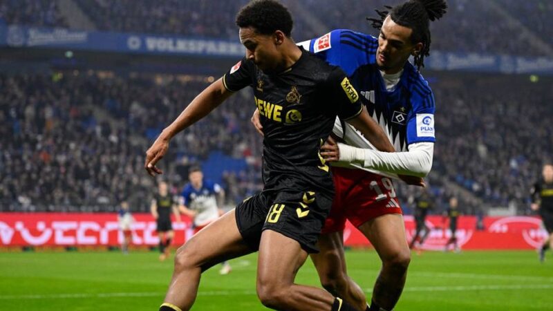 Vieira und El Mala treffen: Köln trotzt Traumtor und holt Remis beim HSV