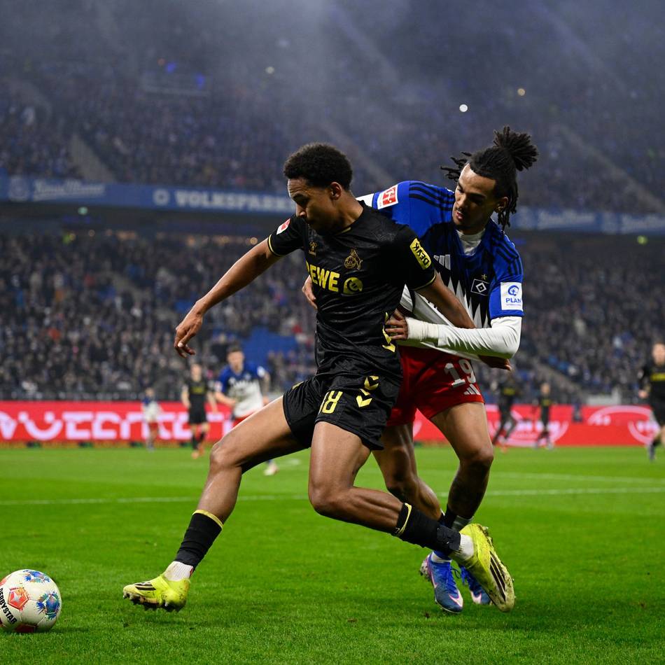 Vieira und El Mala treffen: Köln trotzt Traumtor und holt Remis beim HSV