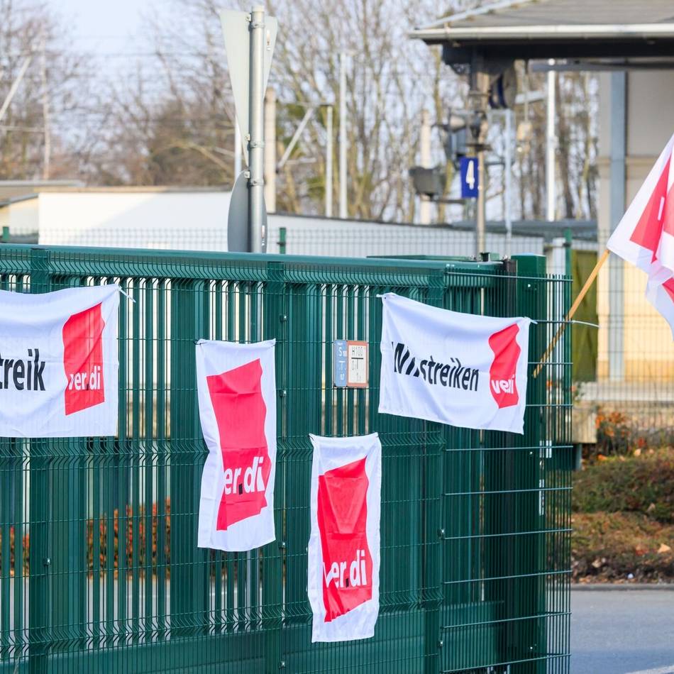 Streik im ÖPNV: Busse im Kreis fahren, in der Stadt nicht