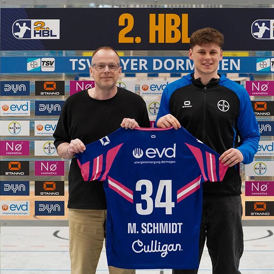 Dormagen in der 2. Handball-Bundesliga: Weiterer Spieler des TSV Bayer verlängert Vertrag