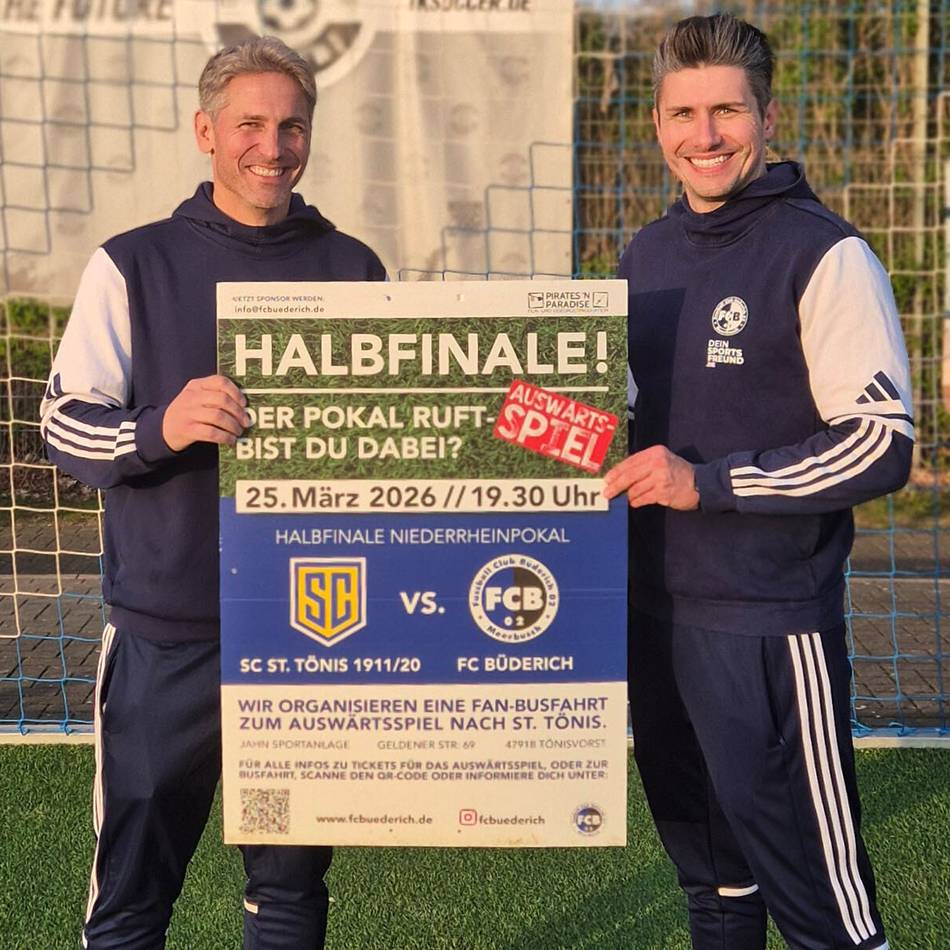 Gespannte Fans in Meerbusch: FCB hofft auf historischen Pokal-Coup