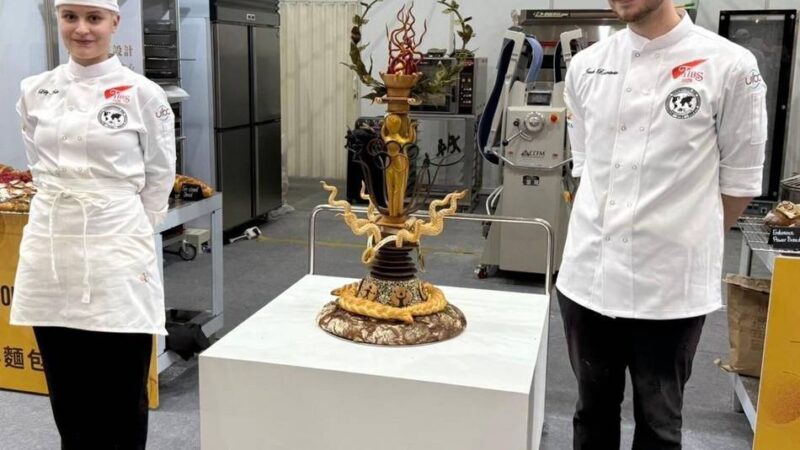 „Auf höchstem Niveau gebacken“: Sonsbecker holt mit Kollegin Bronze bei Bäckerjugend-Weltmeisterschaft