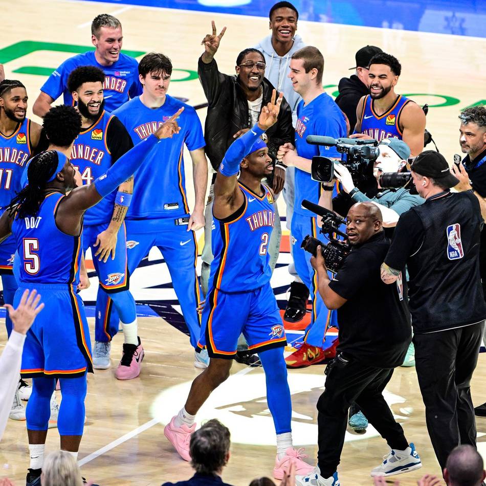 Basketball: NBA: Gilgeous-Alexander glänzt mit Rekordspiel bei OKC-Sieg