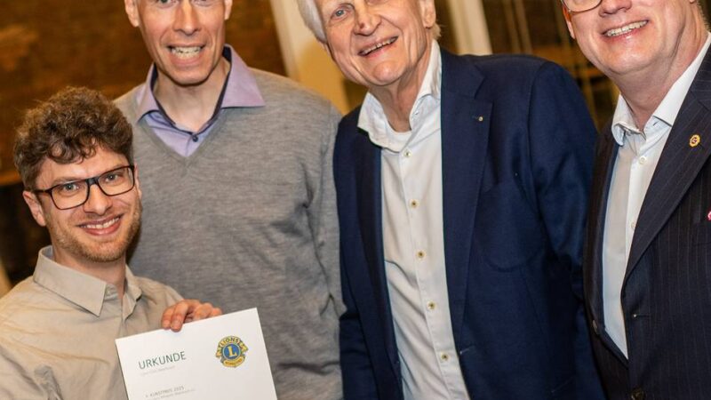 Kunstpreis in Meerbusch verliehen: Lions Club fördert wieder junge Künstler