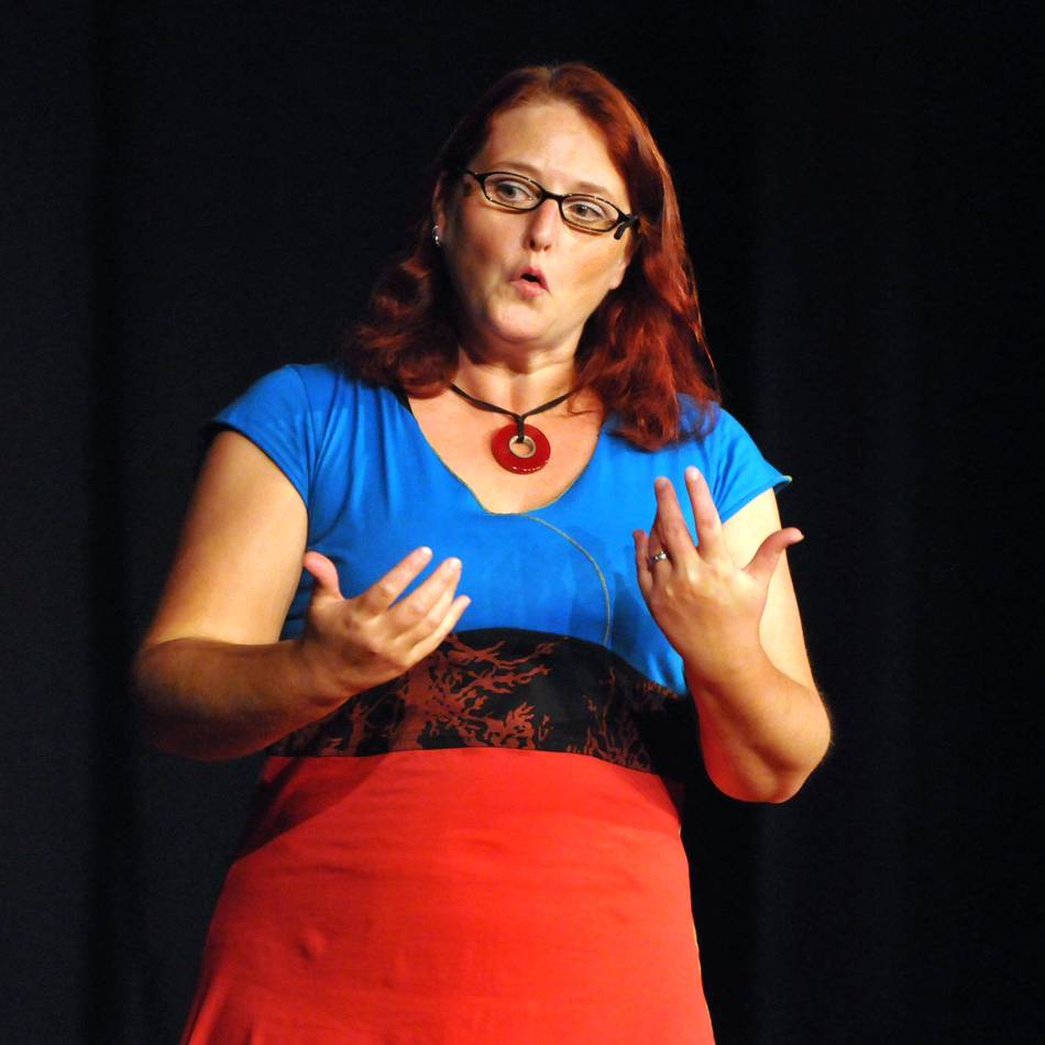 Kabarett-Vorstellung am Samstag in Rheinberg: Klima-Ballerina Anny Hartmann in der Stadthalle