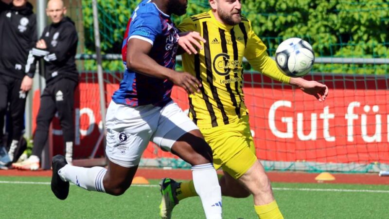 Seit fünf Spielen unbesiegt: SV Schlebusch verdient sich das Remis nach der Pause