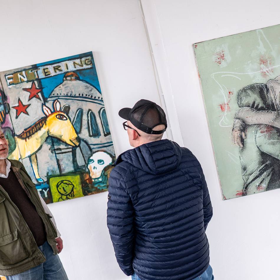 Kunst in Düsseldorf: Street-Art und Pop-Art kommen in der Galerie Töchter und Söhne zusammen