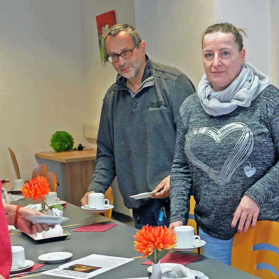 Angelika Fuss und ihr Team verwöhnen vom Frühstück bis zur deftigen Hausmannskost: Der Awo-Stadtteiltreff Neviges hat trotz Vakanz der Leiterin weiter einiges zu bieten