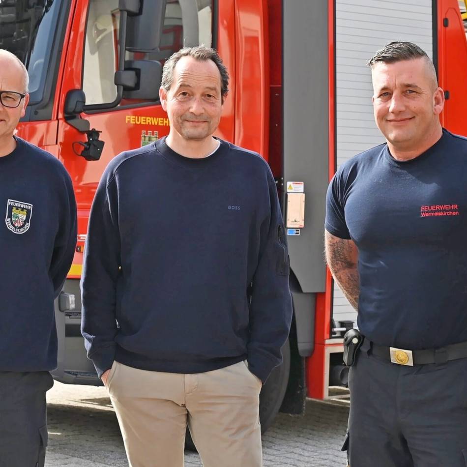 Förderverein für die Feuerwehr Wermelskirchen: Der einzige Nicht-Feuerwehrmann im Vorstand