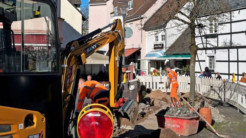 In der Innenstadt: Warum auf dem Alten Markt in Hilden gebaut wird