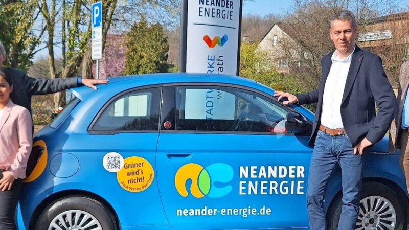 Neander-Energie will an der A44 bei Heiligenhaus einen hochmodernen E-Ladepark mit Batteriespeicher errichten: Neuer Markenauftritt und große Ziele