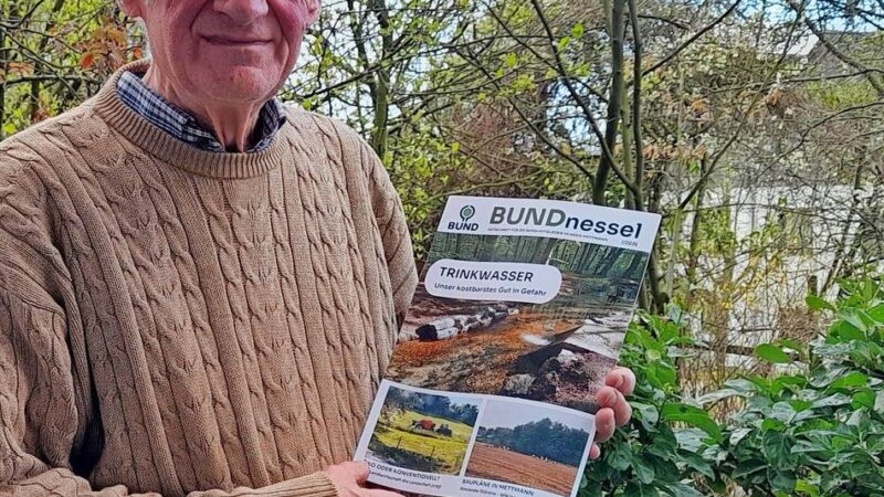 Engagement: Der Wülfrather Götz Lederer will Mensch und Umwelt helfen