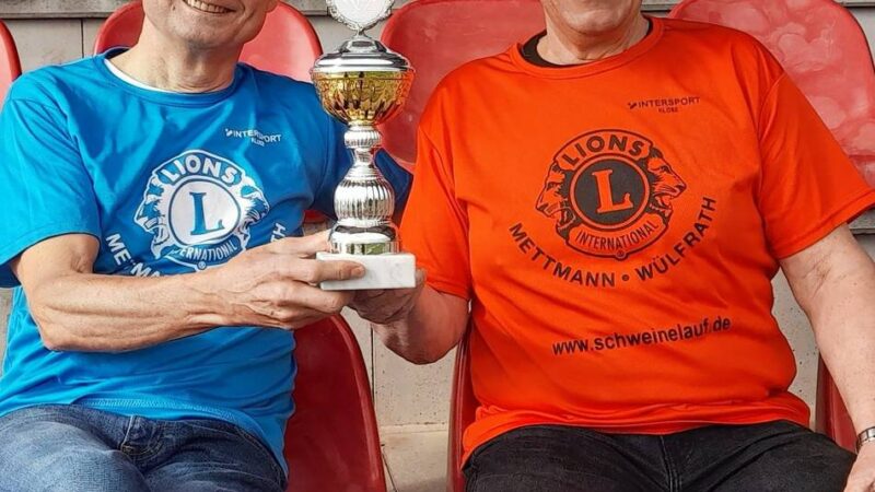 Der bereits 19. Schweinelauf des Lions Clubs Mettmann-Wülfrath findet am 14. Mai statt: Wieder laufen für einen guten Zweck