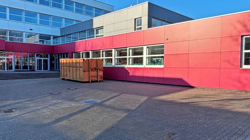Die Schäden des Starkregenereignisses von 2024 werden für rund 260 000 Euro beseitigt: Der Kunsttrakt des Gymnasiums wird saniert