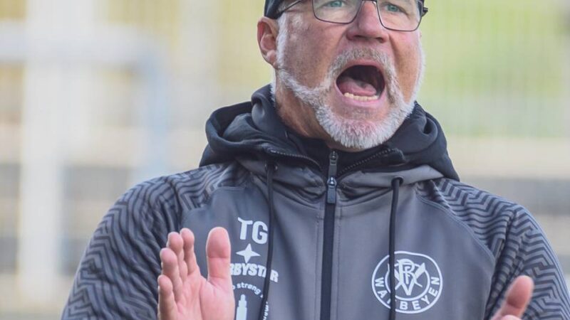 Entscheidungsspiel?: Beim VfR Warbeyen könnten am Sonntag die Lichter ausgehen