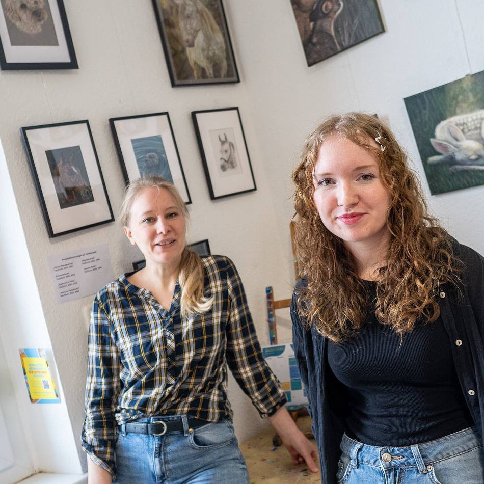 Am Markt 37 in Jüchen: Tierische Ausstellung in Jüchener Galerie