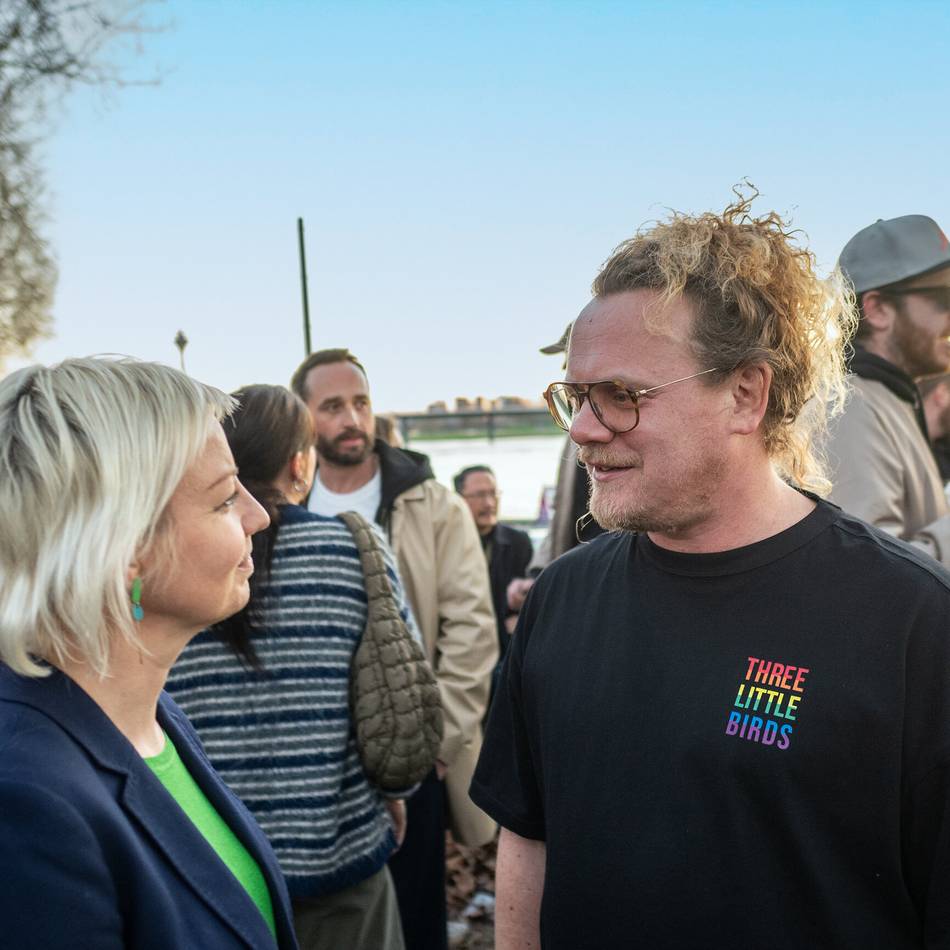 An der Rheinterrasse Düsseldorf: Biergarten-Team kämpft um seine Zukunft