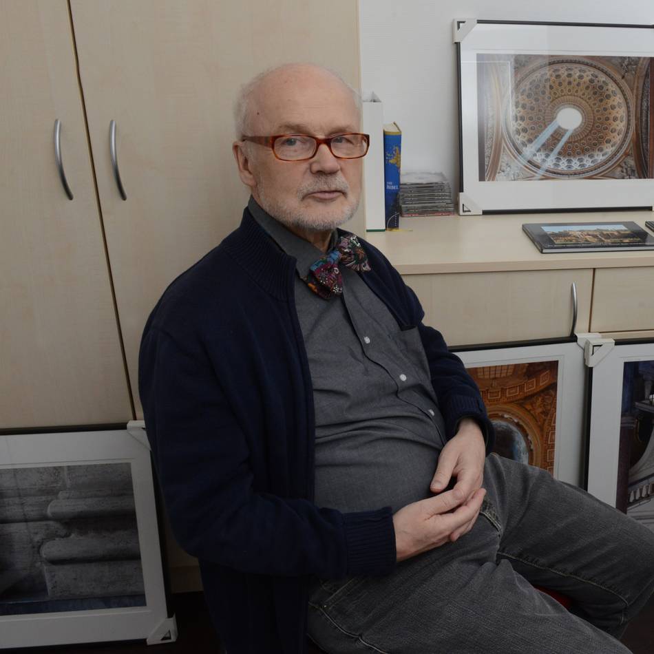 Michael Bode-Wohlfahrtstätter in Neuss: Fotokünstler stellt seine „Rom-Serie“ im Hospiz aus