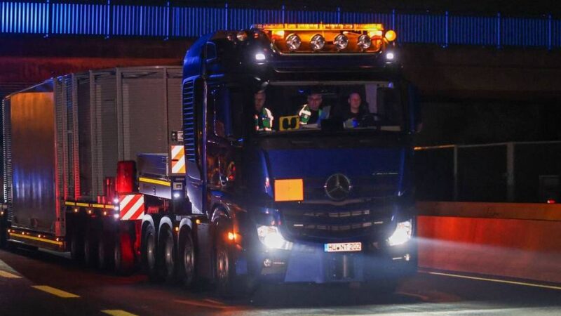 Über A46 und A57: Castor-Transport führte auch an Neuss vorbei