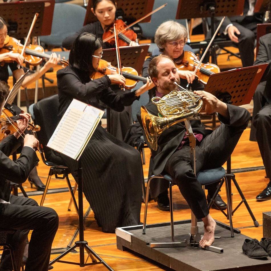 Hornist Felix Klieser in Krefeld: „Stell dir vor, es geht nicht, und einer tut es doch“