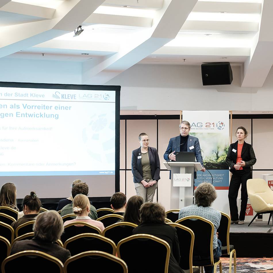 Als Positivbeispiel vorgestellt: Stadt Kleve nimmt Vorbildfunktion beim Nachhaltigkeitsmanagement ein