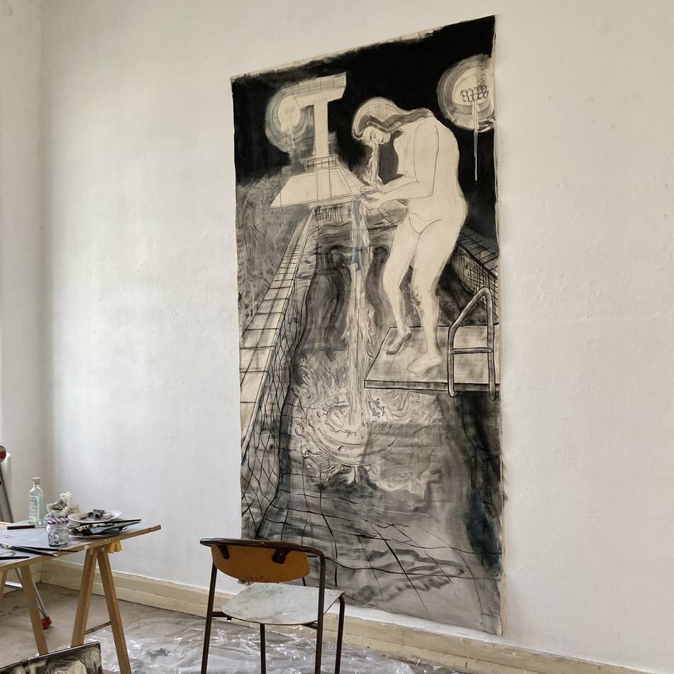 Im Haus 6 der LVR-Klinik Bedburg-Hau: Sieben Künstler stellen im ArToll in der LVR-Klinik aus