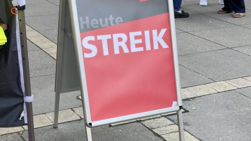 Warnstreik in Krefeld: Nächster Streiktag – auch am Samstag steht alles
