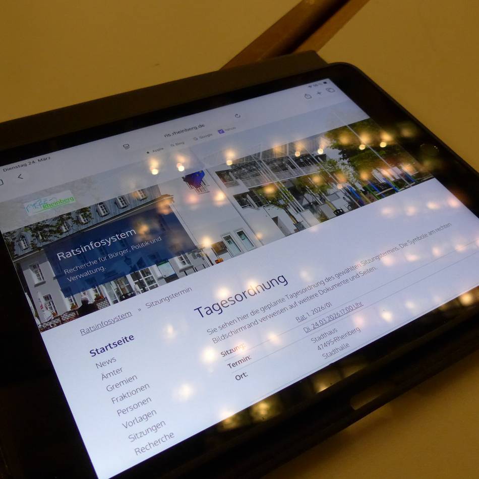 In der Rheinberger Ratssitzung: Was die Fraktionen zum Haushalt sagen