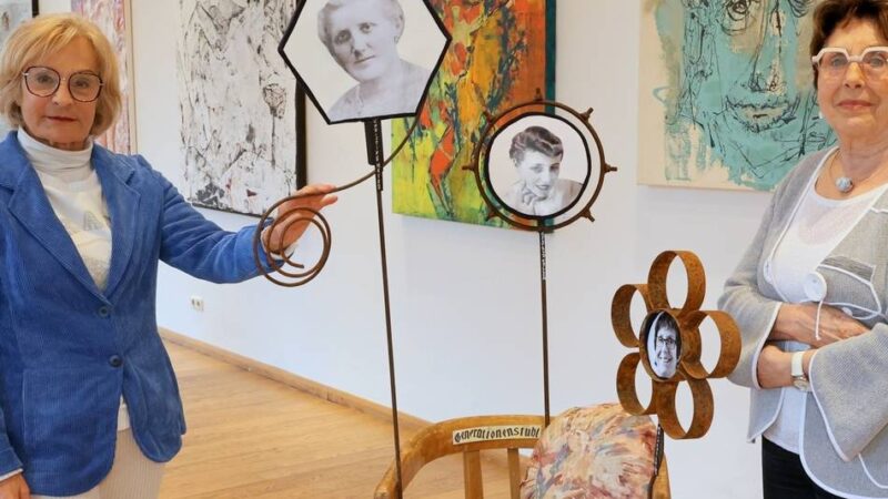 Ausstellung in Grevenbroich: Ein Feuerwerk an Farben und Formen