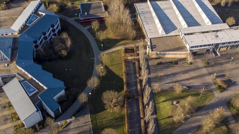 Schulzentrum in Jüchen: Planer zeigen erste Idee für neuen Gebäuderiegel