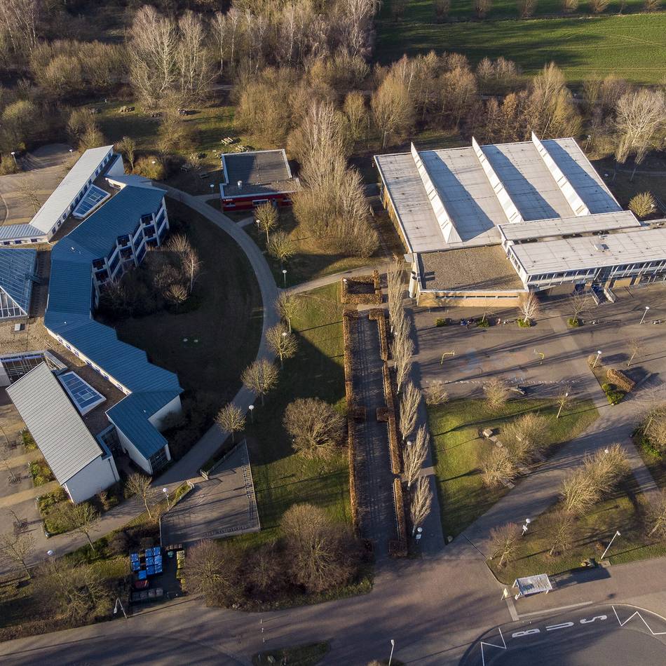 Schulzentrum in Jüchen: Planer zeigen erste Idee für neuen Gebäuderiegel