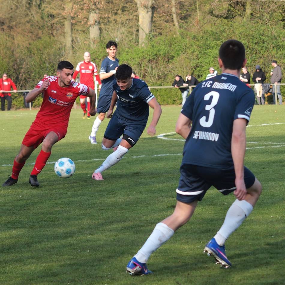 2:3-Niederlage gegen 1. FC Monheim: SV Sonsbeck läuft 0:3-Rückstand vergebens hinterher