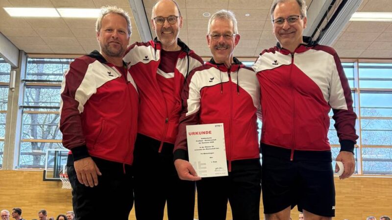 Prellball in Hückeswagen: Weiterer Süddeutscher Meister beim TV Winterhagen
