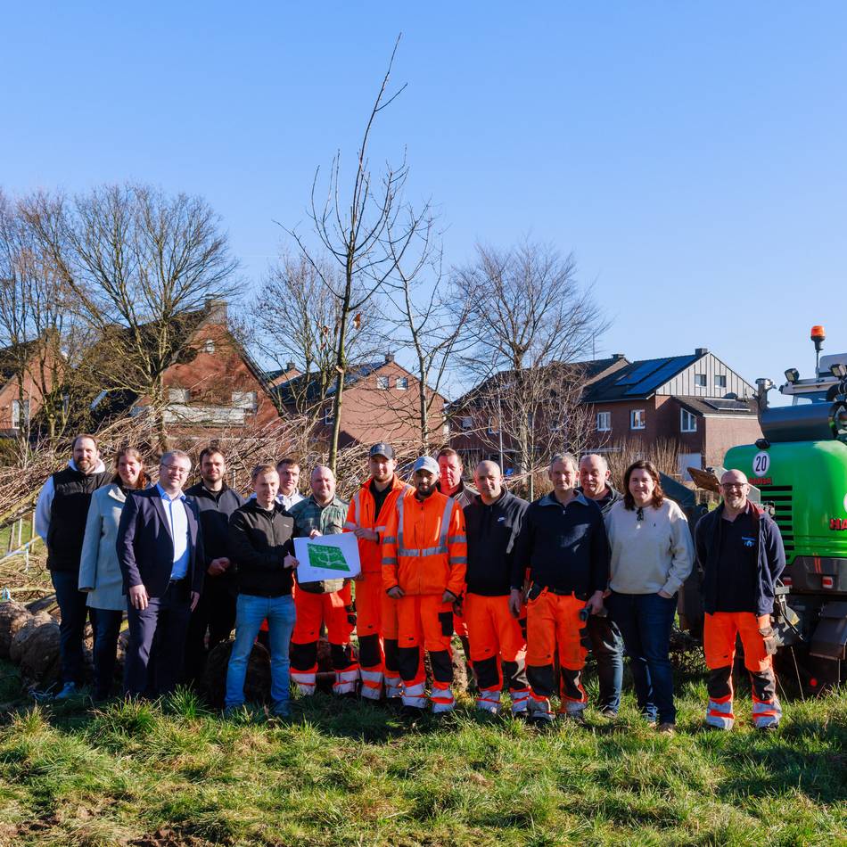 Pflanzungen in Hochneukirch: Neue Bäume sorgen für Irritationen