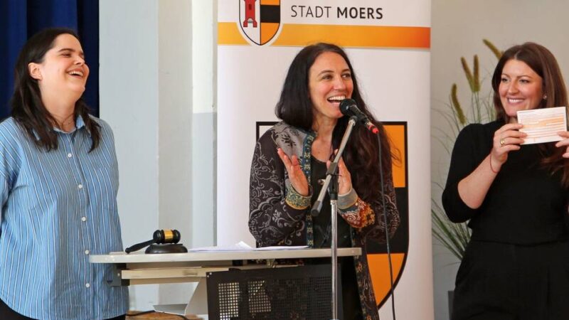 Frauenempfang in Moers: So erfolgreich war die Kunstauktion für das Frauenhaus