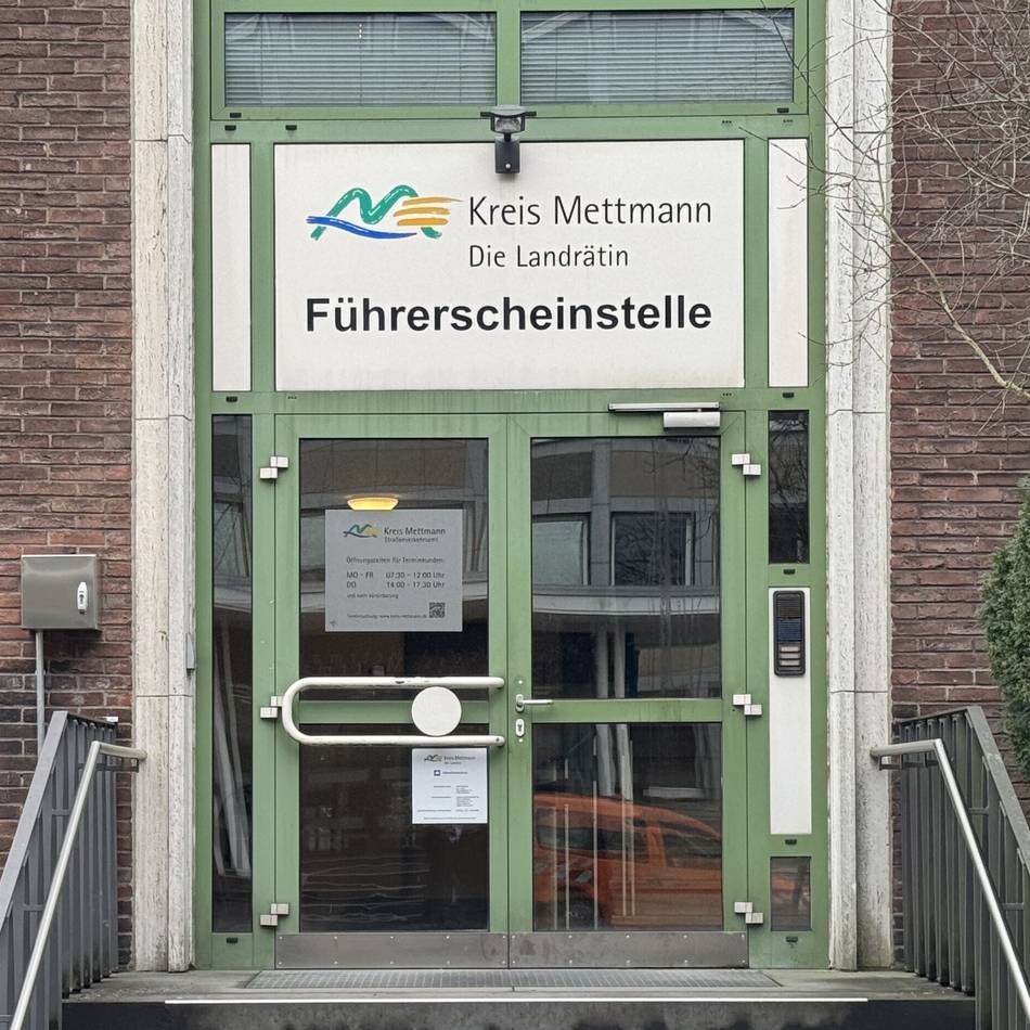 Behörde des Kreises Mettmann: Führerscheinstelle an zwei Tagen geschlossen