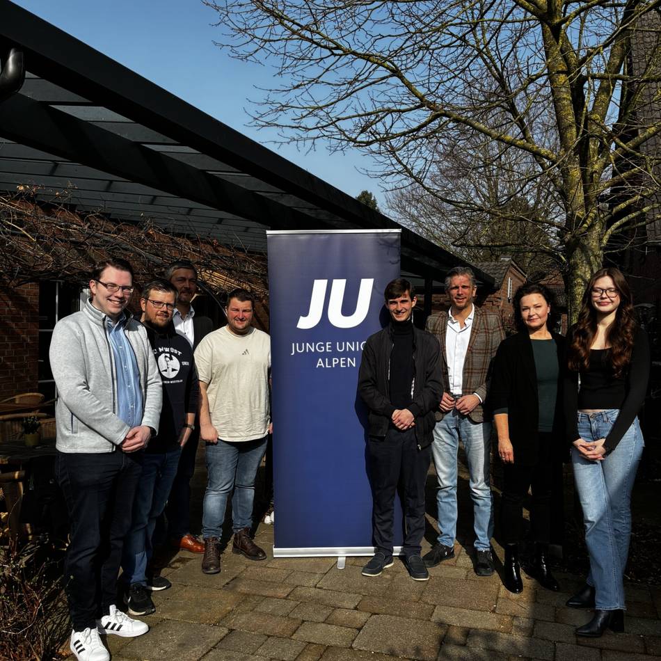 Noah Elbers bestätigt: Junge Union Alpen wählt neuen Vorstand