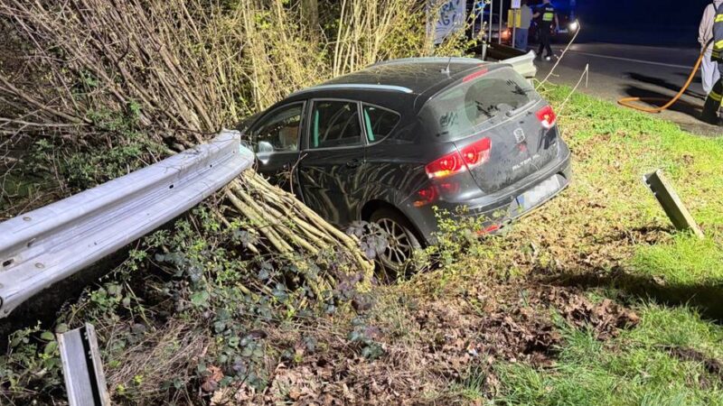 Alarm in Jüchen: Zwei Unfälle halten Retter in Atem – schon wieder kracht es bei Schaan