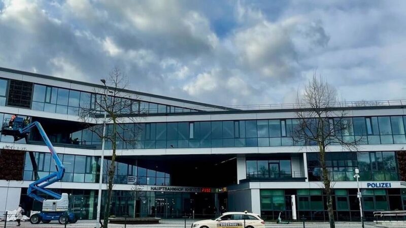 Neubau in Mönchengladbach: Hauptbahnhof Rheydt ist vermietet – bis auf diese Fläche