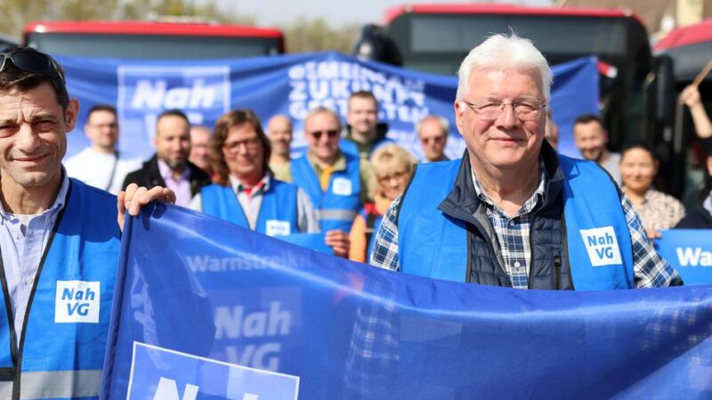 Streik bei der Rheinbahn in Mettmann: „Dieses schöne Durcheinander ist erwünscht“