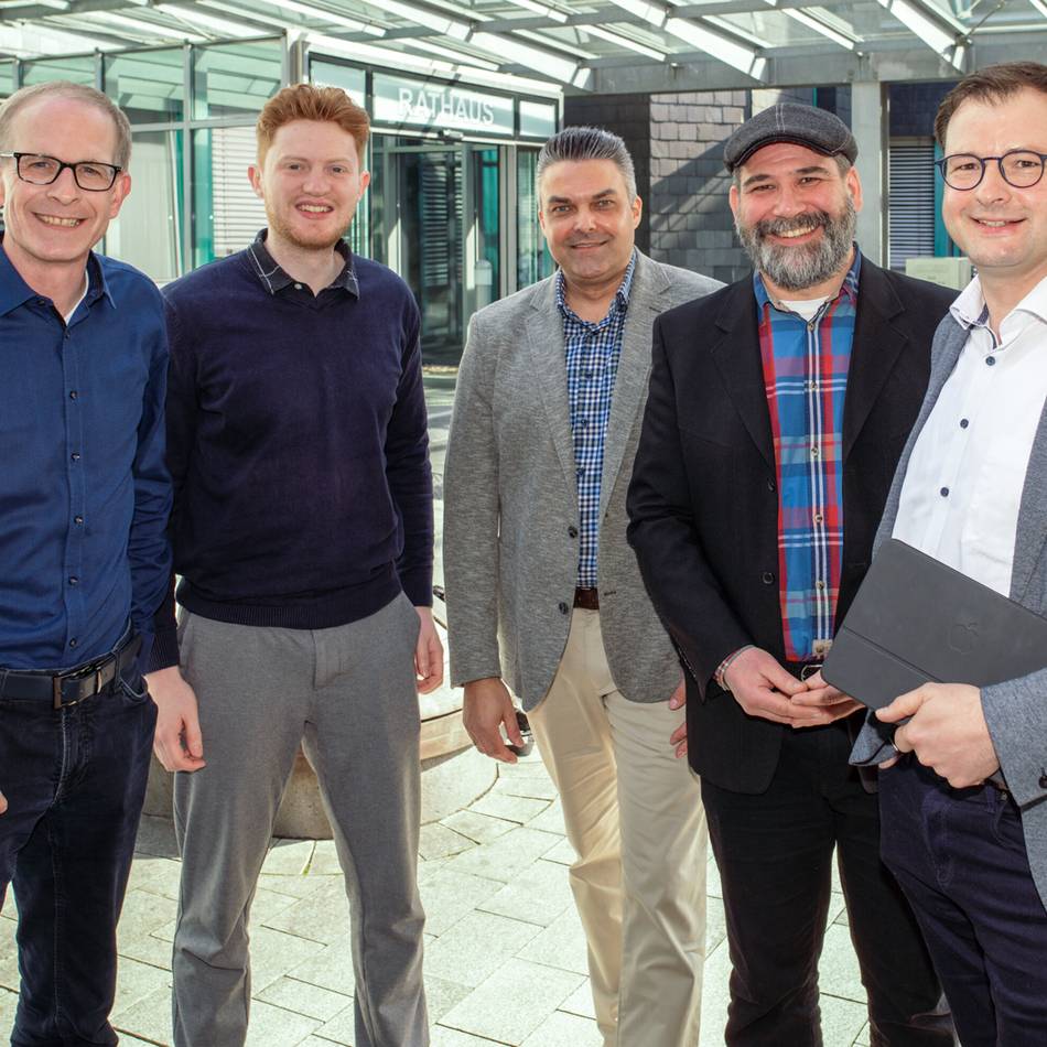 In Langenfeld: Austausch für eine starke Innenstadt